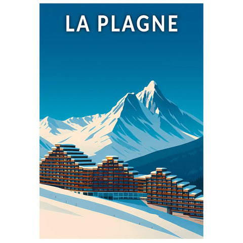 Affiche - La Plagne
