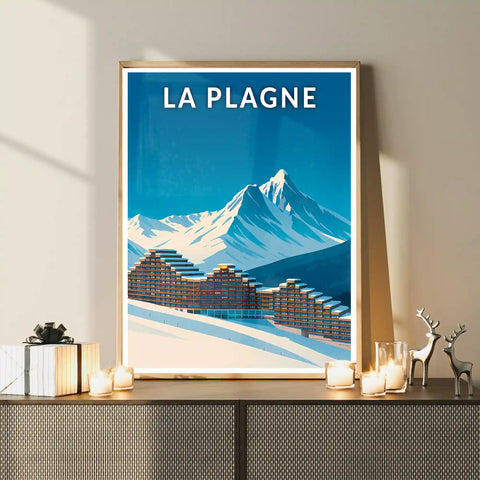 Affiche - La Plagne