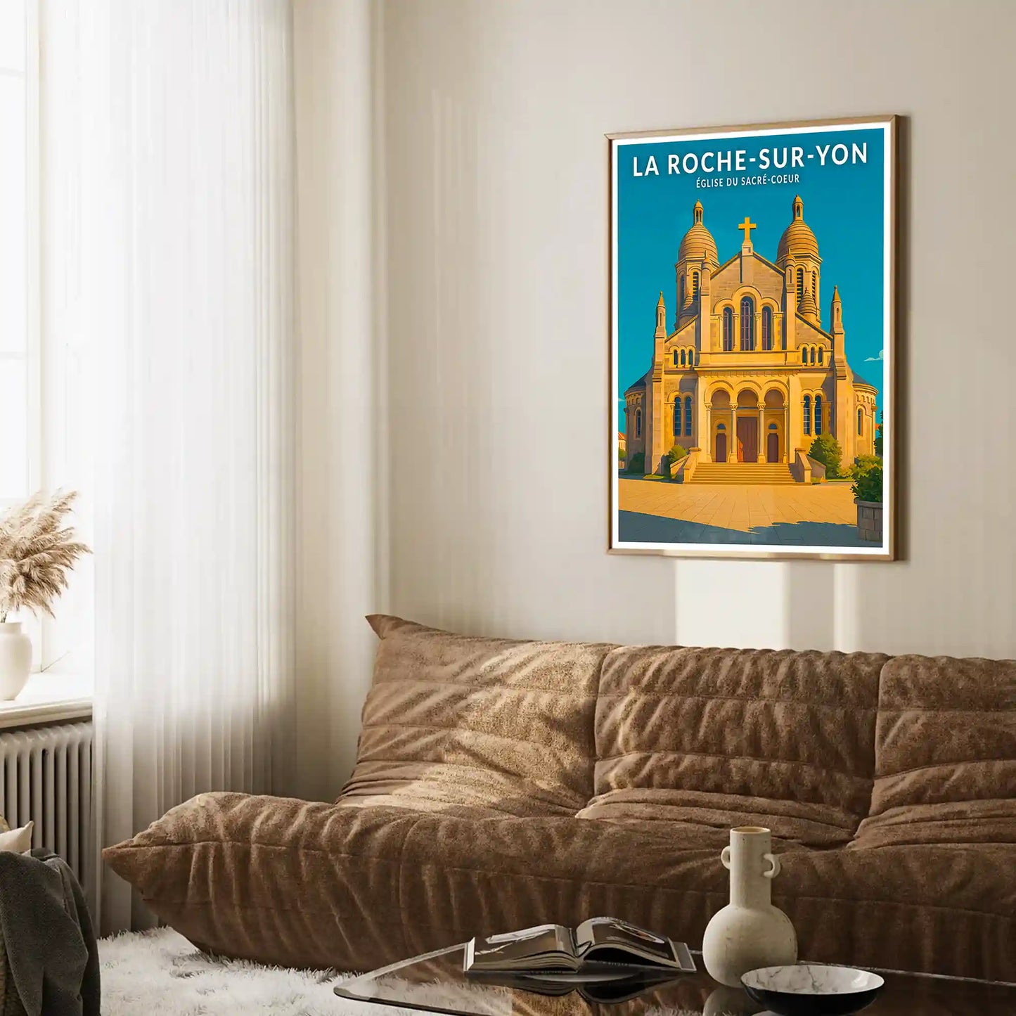 Affiche - La Roche-sur-Yon - Église du Sacré-Coeur