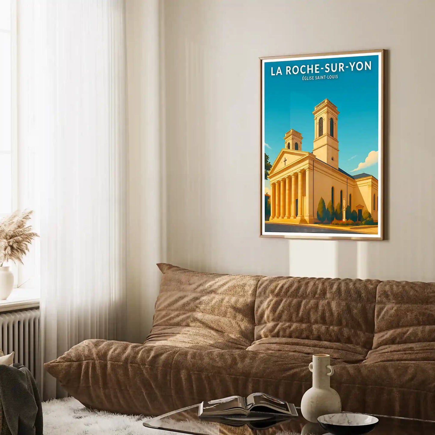 Affiche - La Roche-sur-Yon - Église Saint-Louis