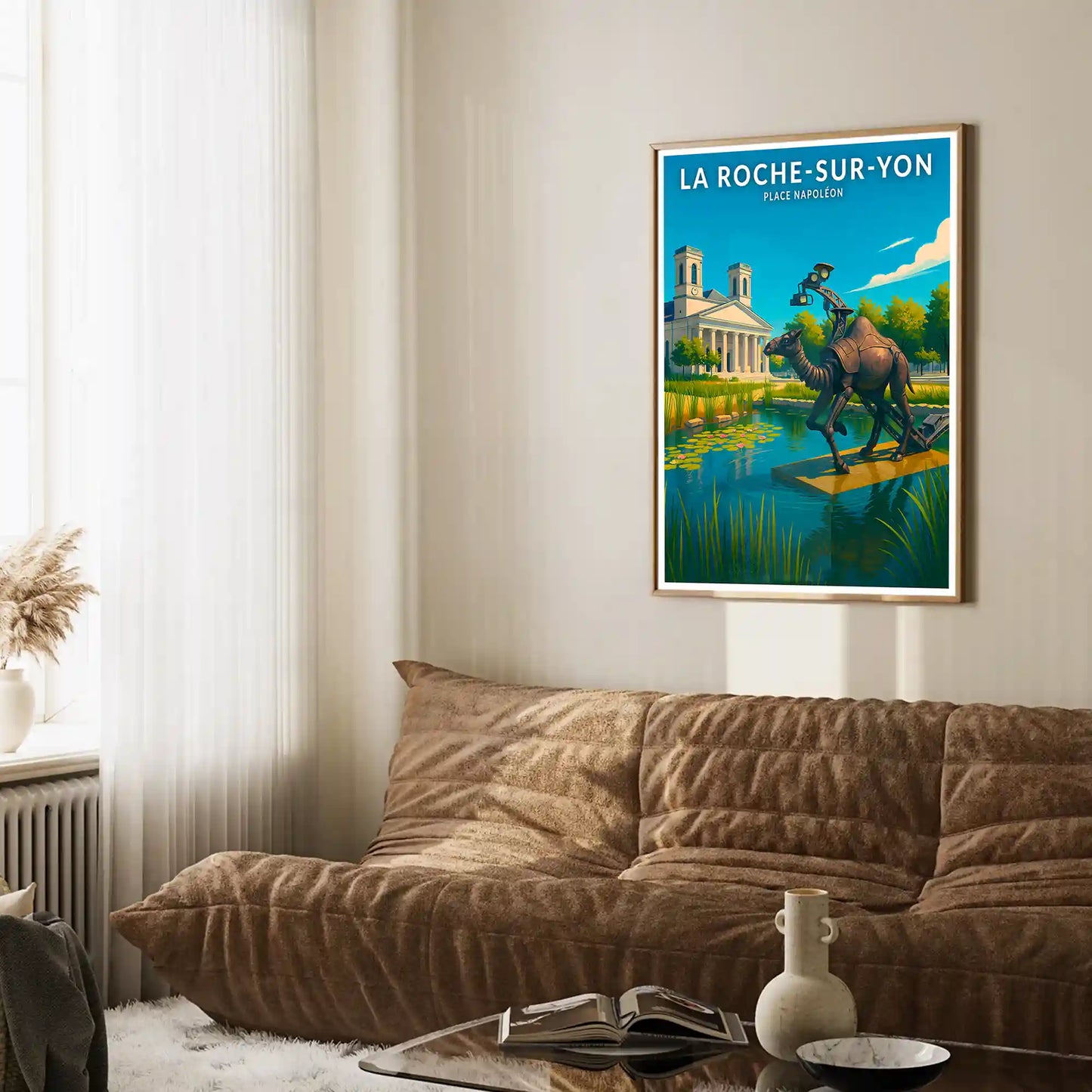 Affiche - La Roche-sur-Yon - Place Napoléon