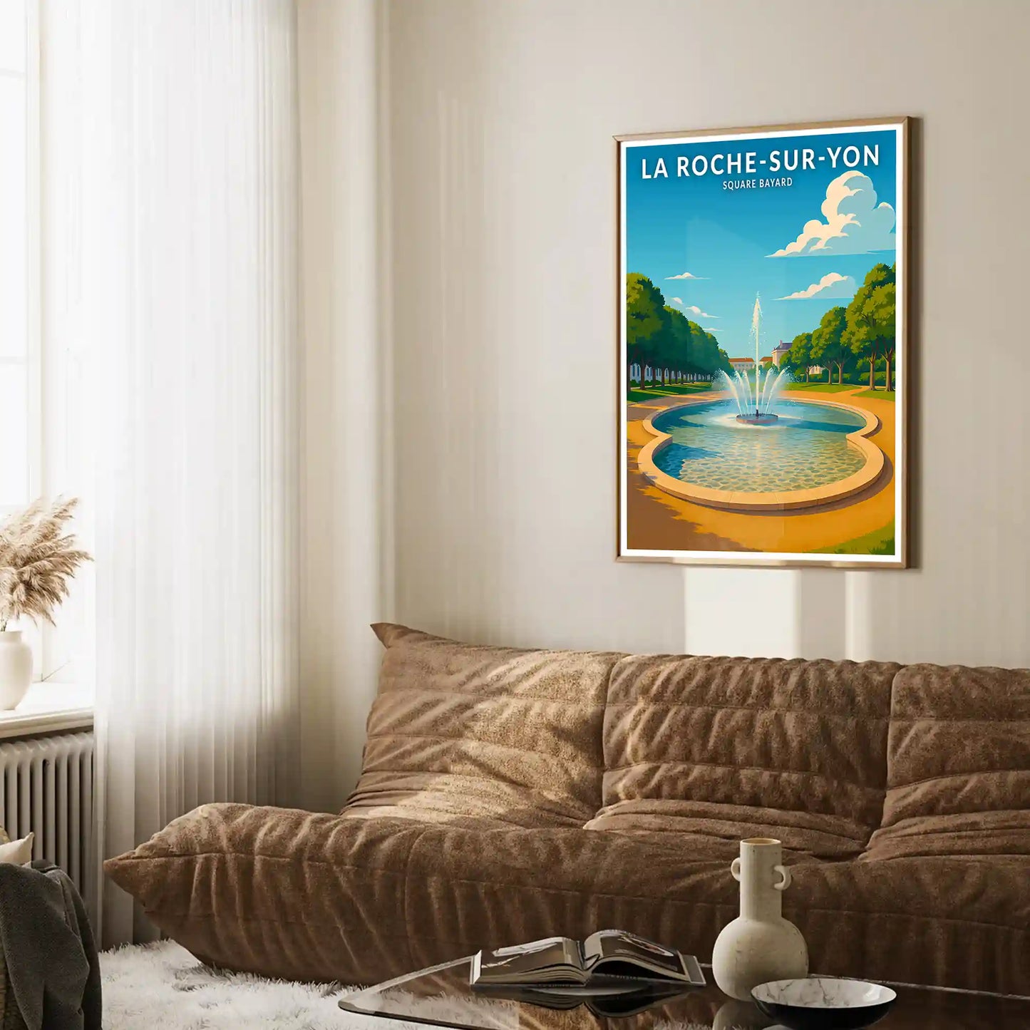 Affiche - La Roche-sur-Yon - Square Bayard