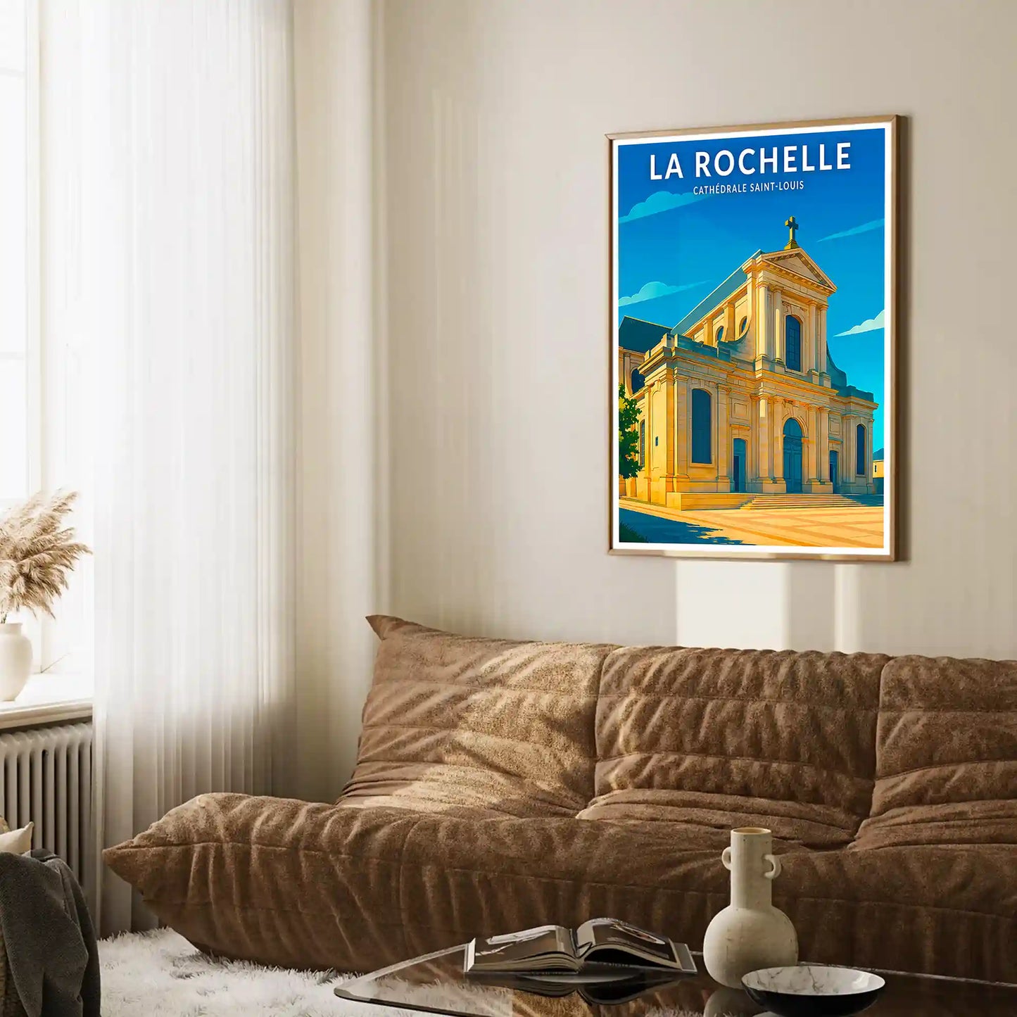 Affiche - La Rochelle - Cathédrale Saint-Louis