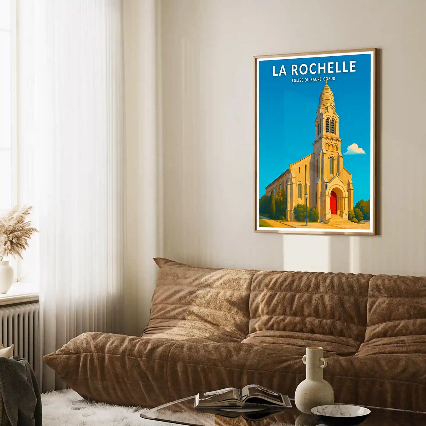 Affiche - La Rochelle - Église du Sacré-Coeur
