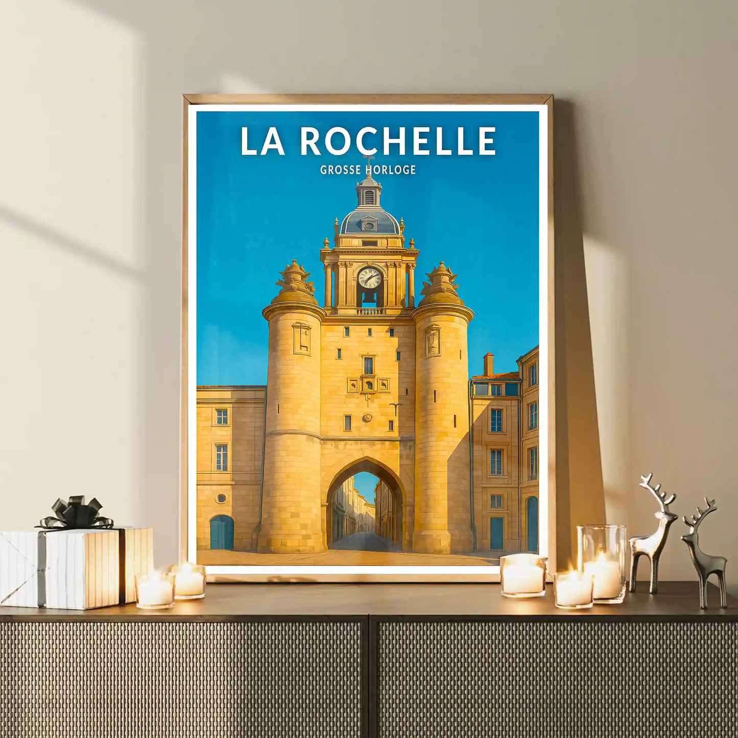 Affiche - La Rochelle - Grosse Horloge