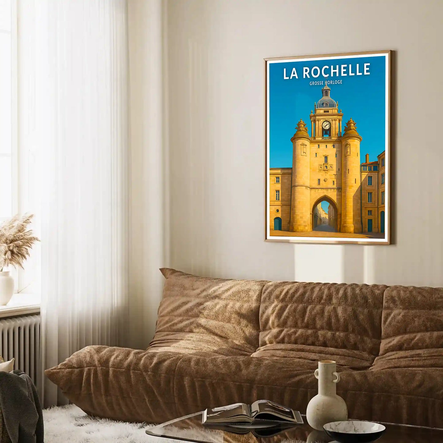 Affiche - La Rochelle - Grosse Horloge