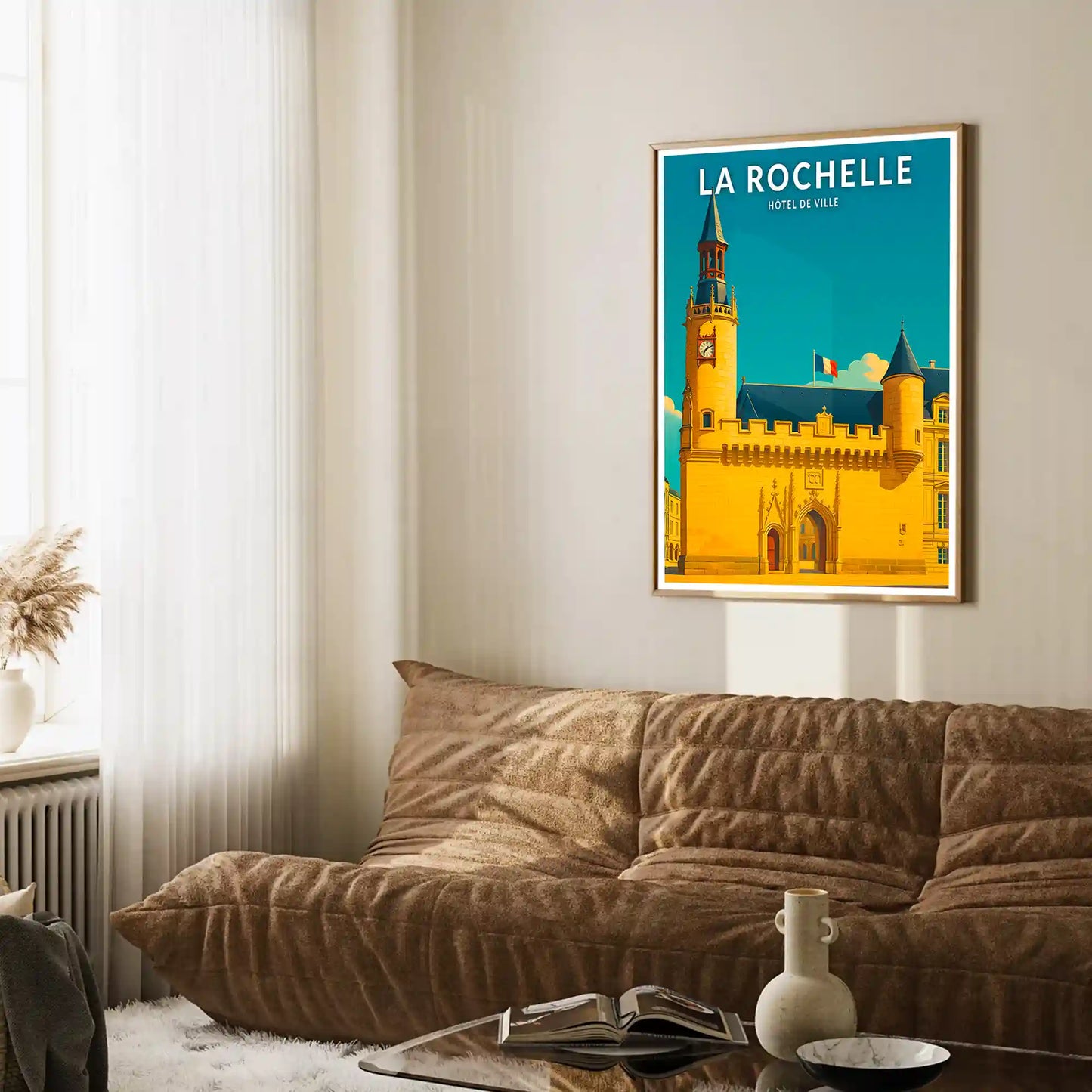 Affiche - La Rochelle - Hôtel de Ville