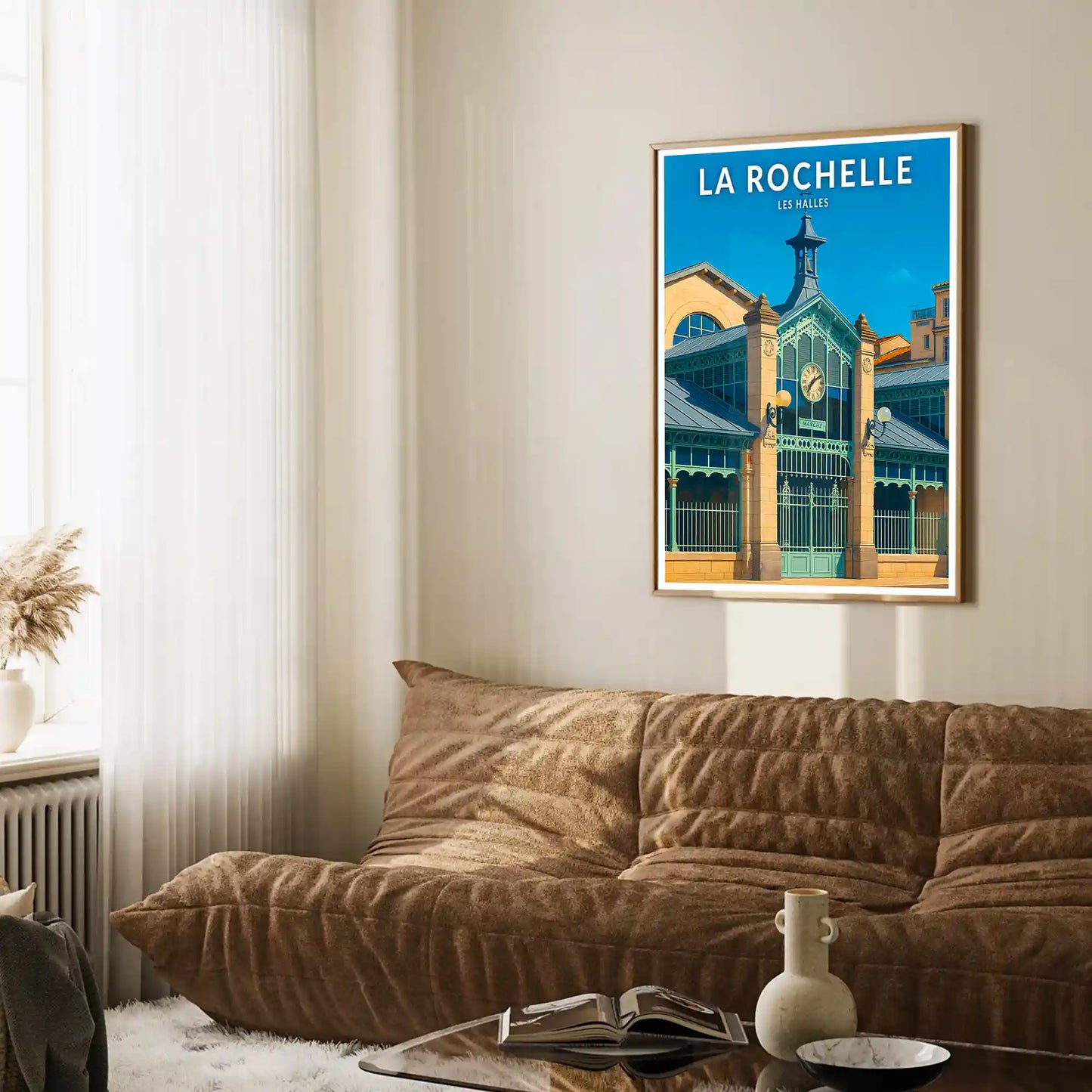 Affiche - La Rochelle - Les Halles