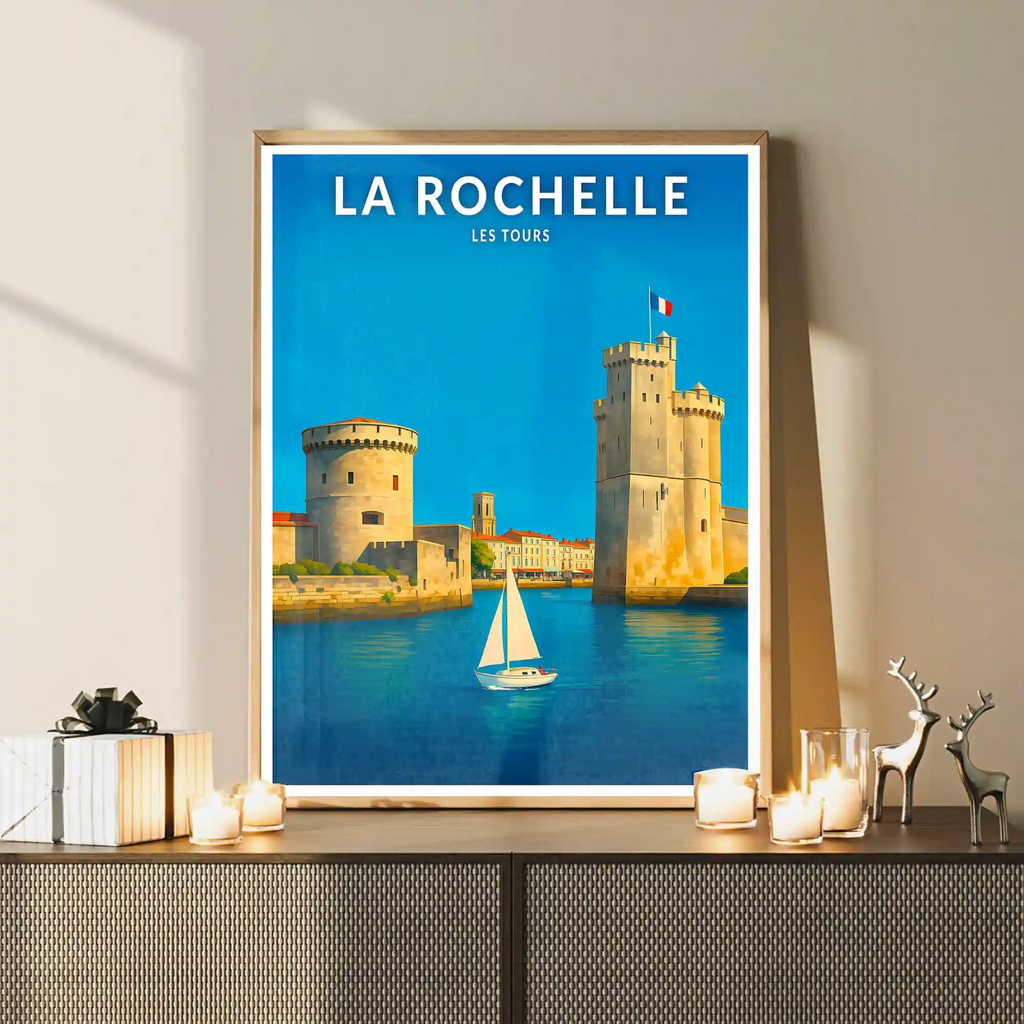 Affiche - La Rochelle - Les Tours
