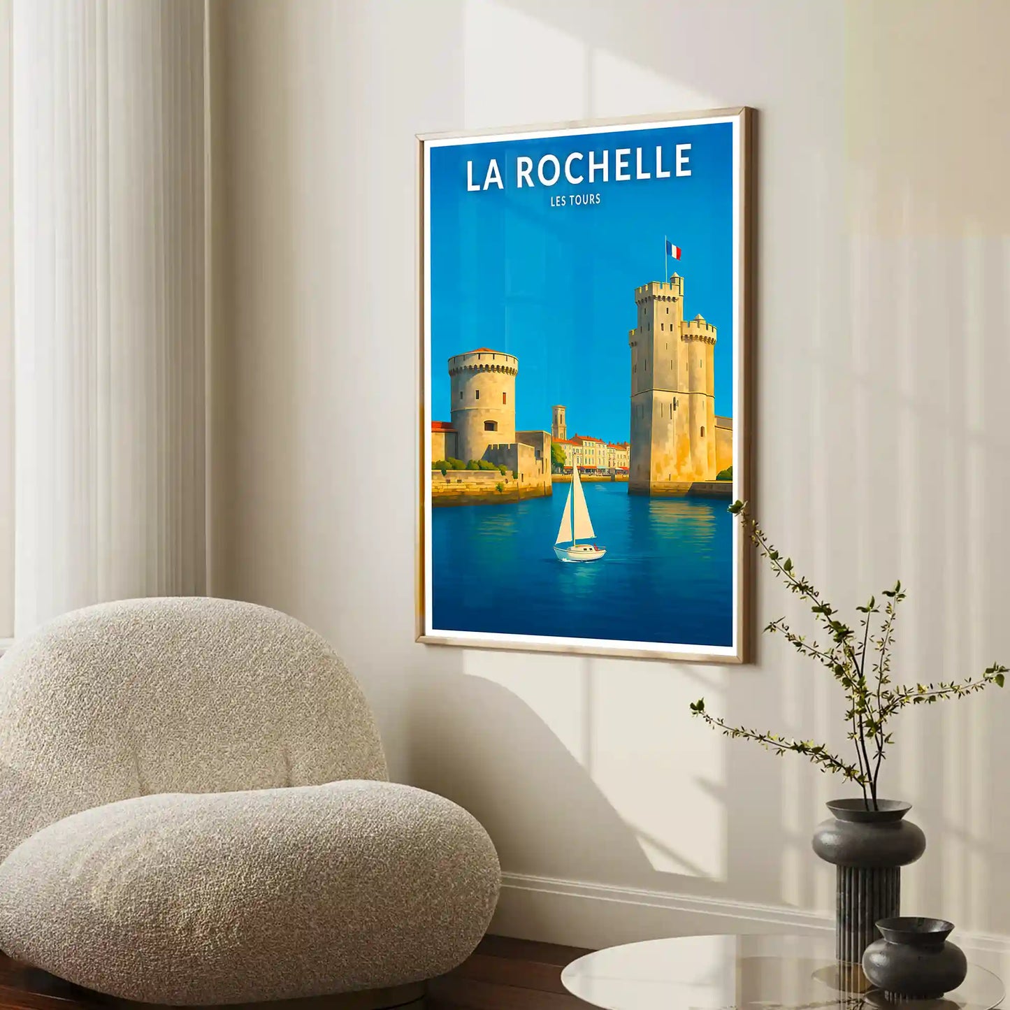 Affiche - La Rochelle - Les Tours