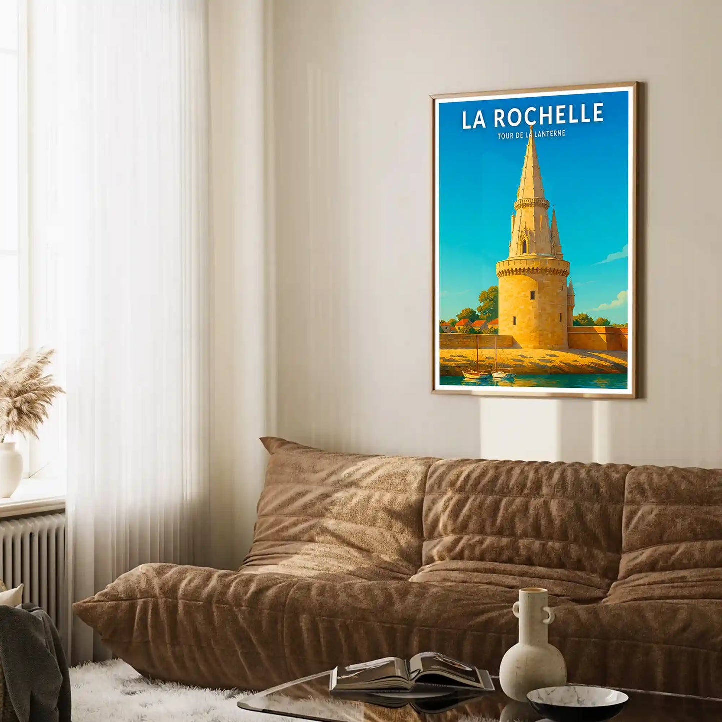 Affiche - La Rochelle - Tour de la Lanterne