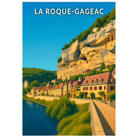 Affiche - La Roque-Gageac