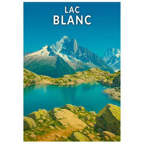 Affiche - Lac Blanc