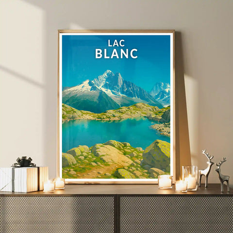 Affiche - Lac Blanc