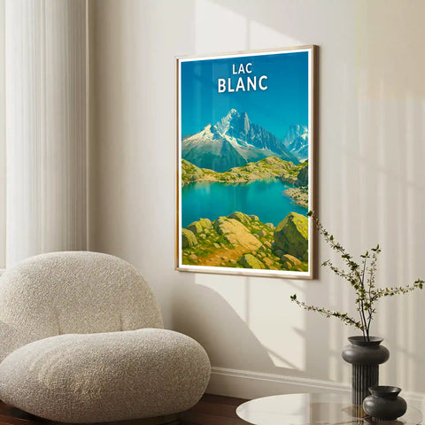 Affiche - Lac Blanc