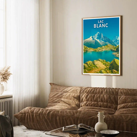 Affiche - Lac Blanc
