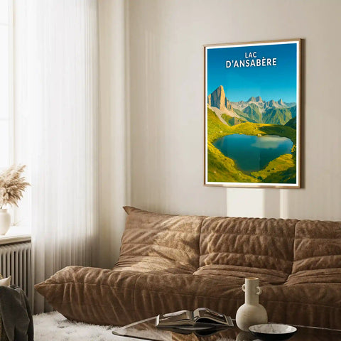 Affiche - Lac d'Ansabère