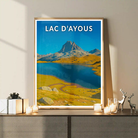 Affiche - Lac d'Ayous