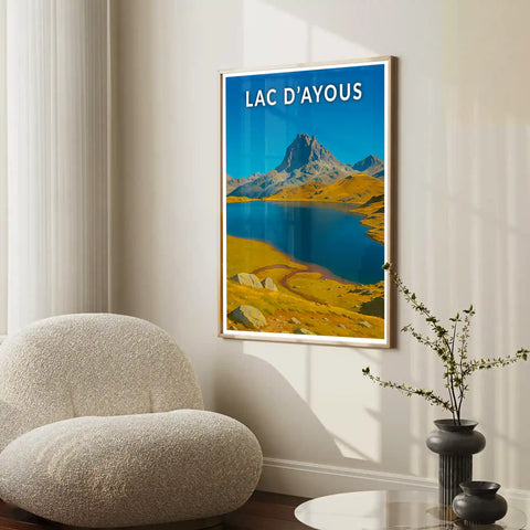 Affiche - Lac d'Ayous