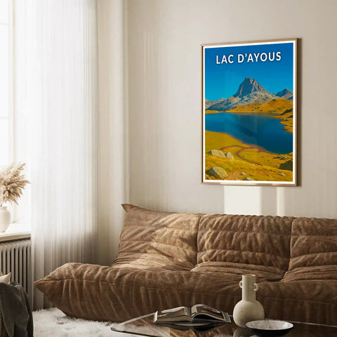 Affiche - Lac d'Ayous
