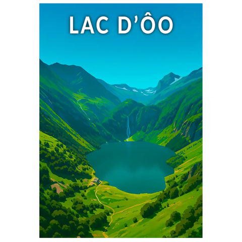 Affiche - Lac d'Ôo