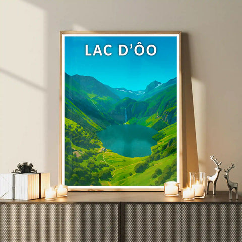 Affiche - Lac d'Ôo