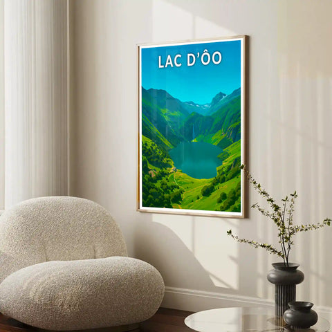 Affiche - Lac d'Ôo