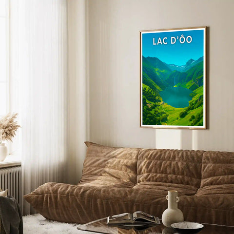 Affiche - Lac d'Ôo