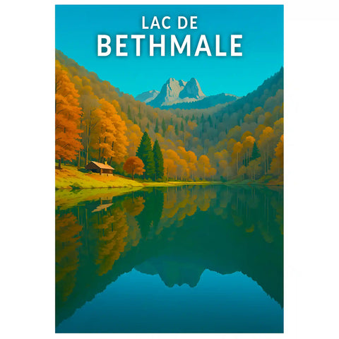 Affiche - Lac de Bethmale