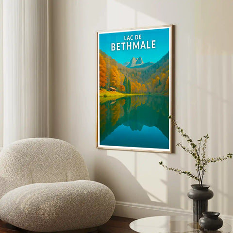 Affiche - Lac de Bethmale
