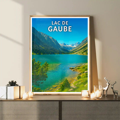 Affiche - Lac de Gaube