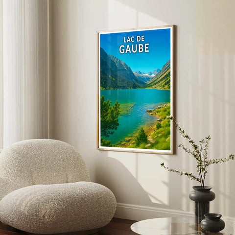 Affiche - Lac de Gaube