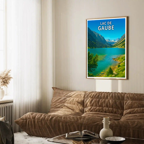 Affiche - Lac de Gaube
