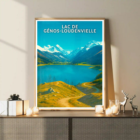 Affiche - Lac de Génos-Loudenvielle