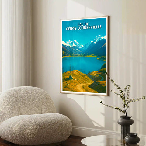Affiche - Lac de Génos-Loudenvielle