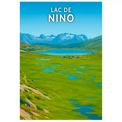 Affiche - Lac de Nino