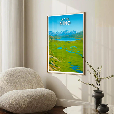Affiche - Lac de Nino