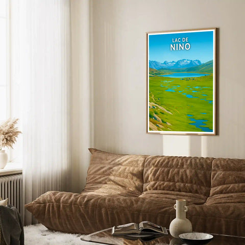 Affiche - Lac de Nino