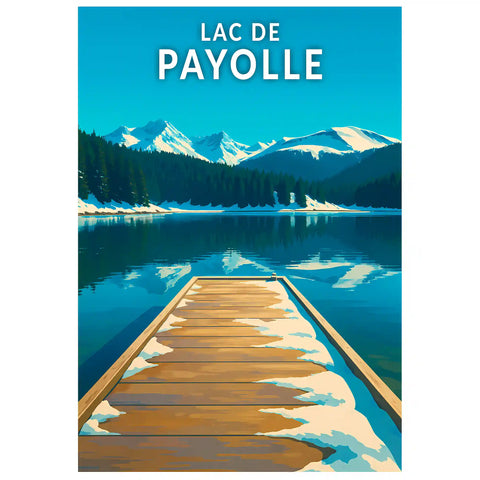 Affiche - Lac de Payolle