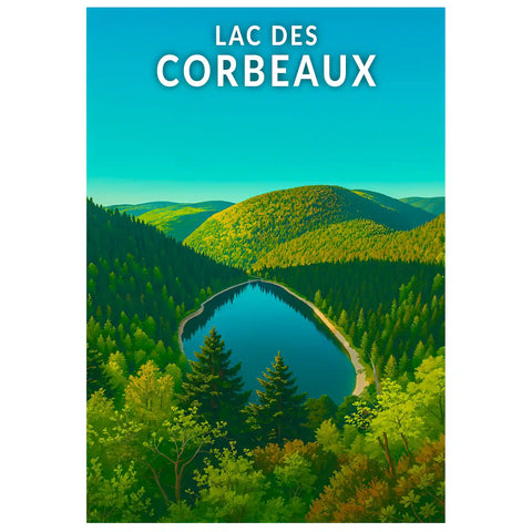 Affiche - Lac des Corbeaux