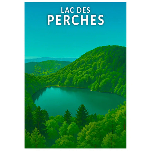 Affiche - Lac des Perches
