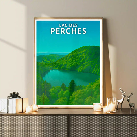 Affiche - Lac des Perches