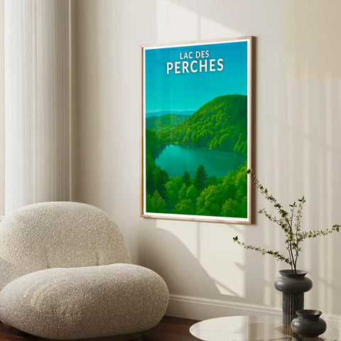 Affiche - Lac des Perches