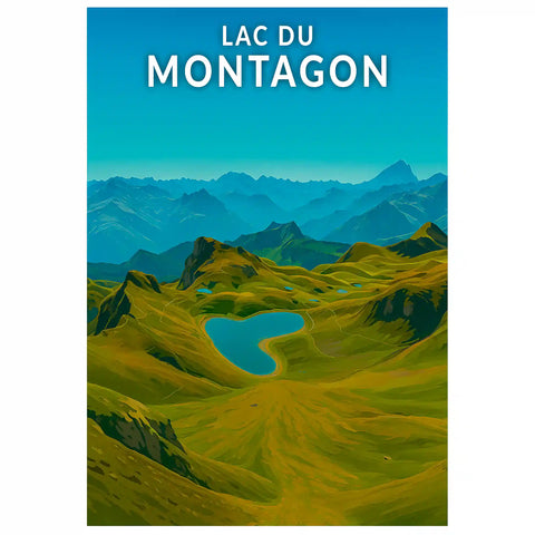 Affiche - Lac du Montagnon