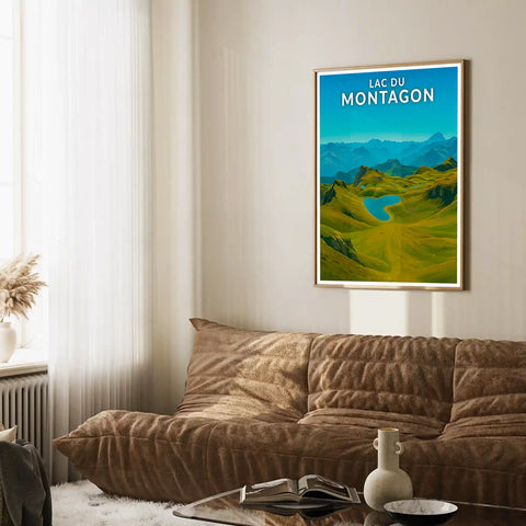Affiche - Lac du Montagnon