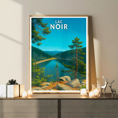 Affiche - Lac Noir