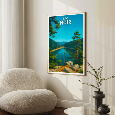 Affiche - Lac Noir