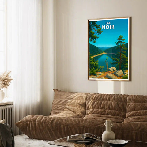 Affiche - Lac Noir