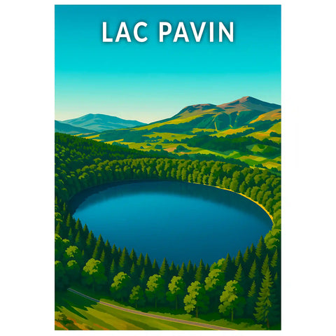 Affiche - Lac Pavin