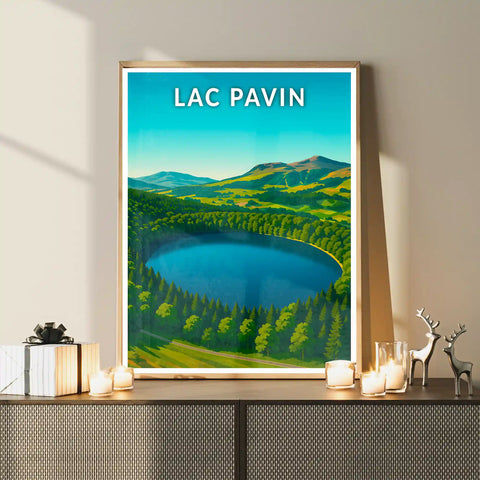 Affiche - Lac Pavin